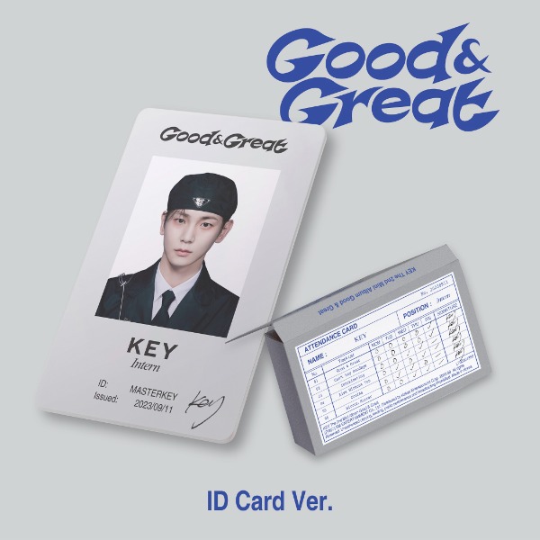 Key 미니 2집 [Good &amp; Great]  (ID Card Ver.) (스마트앨범)